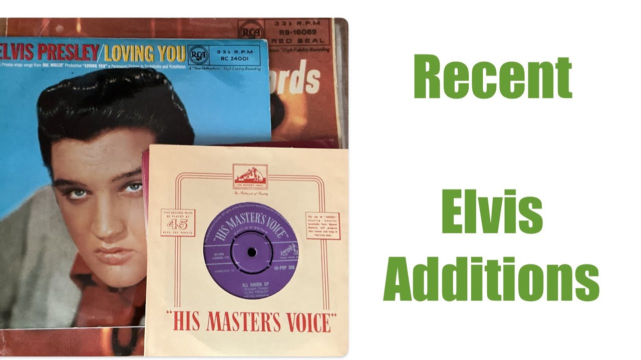 Elvis Presley - Recent Additions Vinyl Records Collection HMV   
