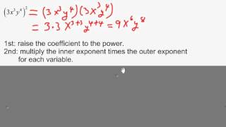 multiplying monomials part 2