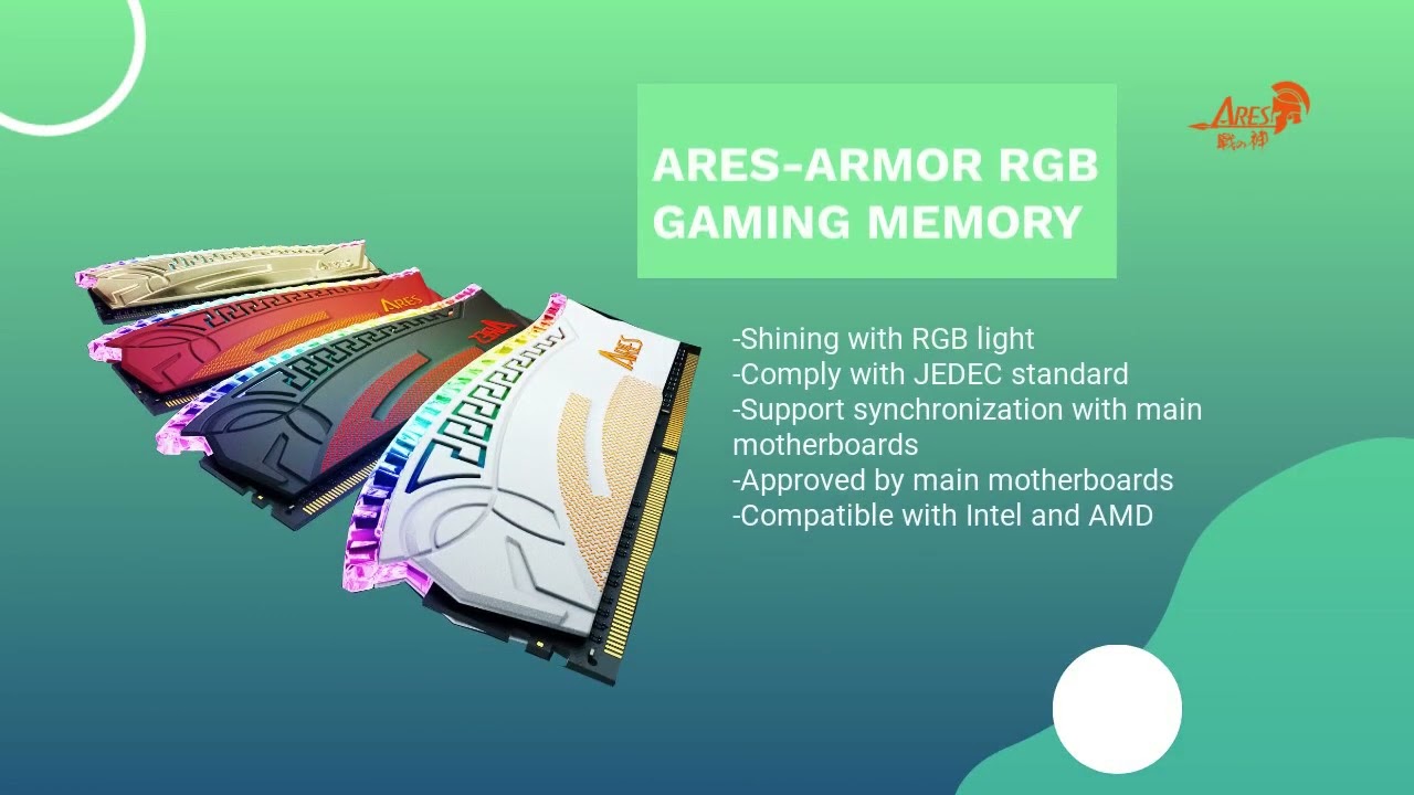 ARES-Armor RGB Gaming Memory & ARES-Dark Sword PCIe NVMe SSD | DATOTEK INTERNATIONAL CO., LTD.