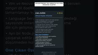 GitHub Trend Depoları: neoclide/coc.nvim 🇹🇷
