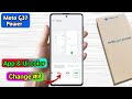 how to change notification color in moto g37 power, moto g37 power notification panel color badale