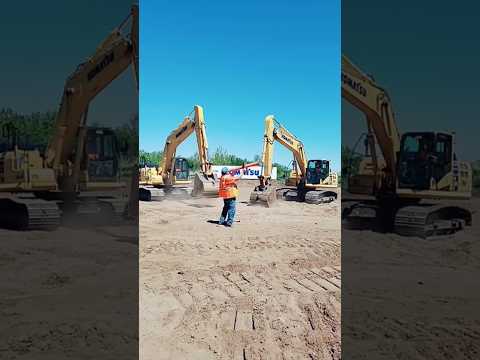 Excavators Drop The