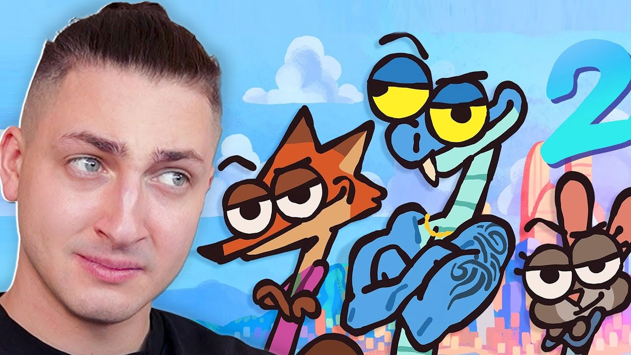 Это САМАЯ СМЕШНАЯ анимация по «Зверополису 2» - реакция Градуса и Вазачки