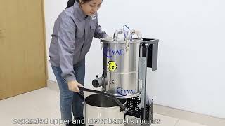 EX60-2 ATEX explosion-proof type industrial vacuum cleaner original design from YYVAC by YiYue Cleaning Equipment 46 views 2 months ago 44 seconds