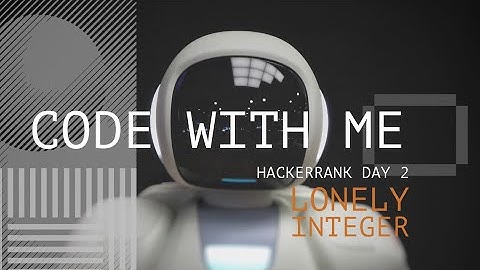 Lonely Integer