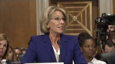 Pence Breaks Tie to Confirm DeVos as Education Secretary