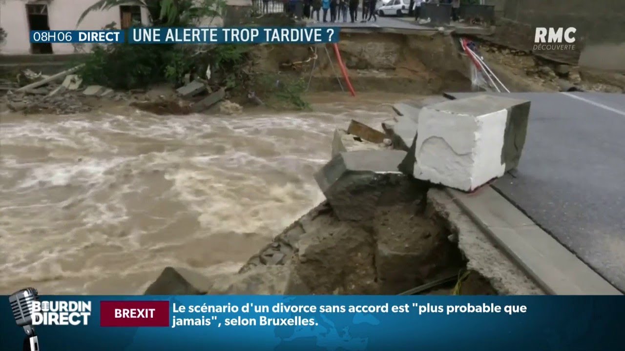 Inondations dans l'Aude, une alerte trop tardive ? YouTube