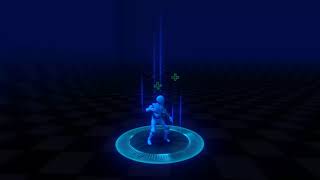 VFX effect in Unity 3d. Health recovery