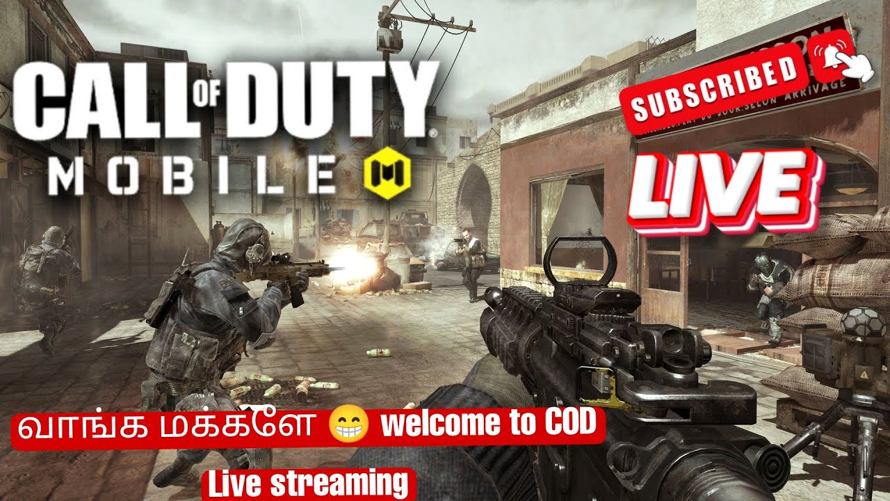 Call of Duty mobile live Game -Simply Review Tamil