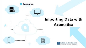 Acumatica ERP  - Importing Data with Acumatica