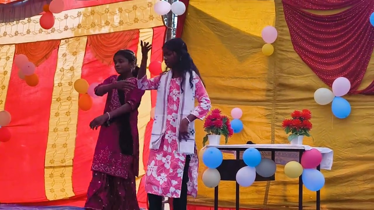 Church me New year ka dance program