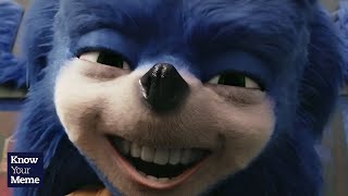 Celebrity Ugly Sonic is Back?  |  Aztrosist Meme Review Profile