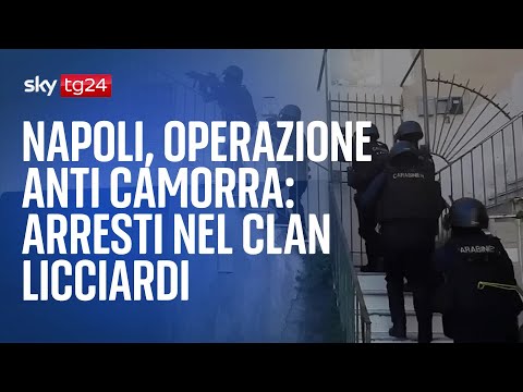 Video Napoli, operazione anti Camorra: arresti nel clan Licciardi