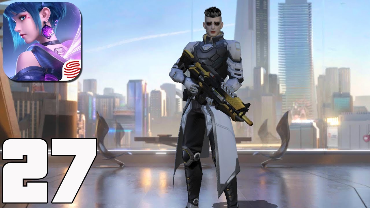 Cyber Hunter - Gameplay part 27 - Future Police Force Battle Royale Squad😱(iOS, Android)