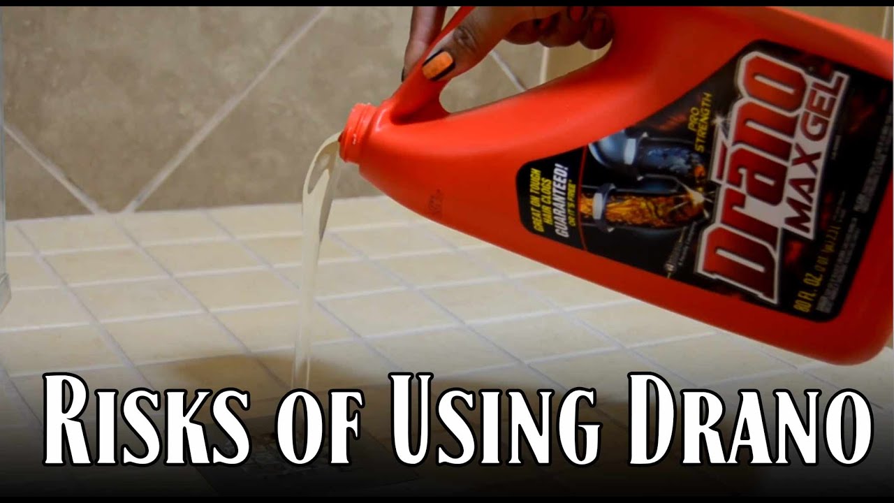 risks-of-using-drano-to-unclog-a-drain-youtube