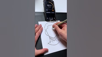 Drawing a Face, But I Only Have 30 Seconds... Art Challenge! (#shorts)