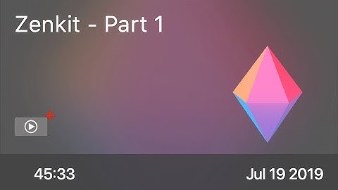 SCOM0857 - Zenkit – Part 1 - Preview