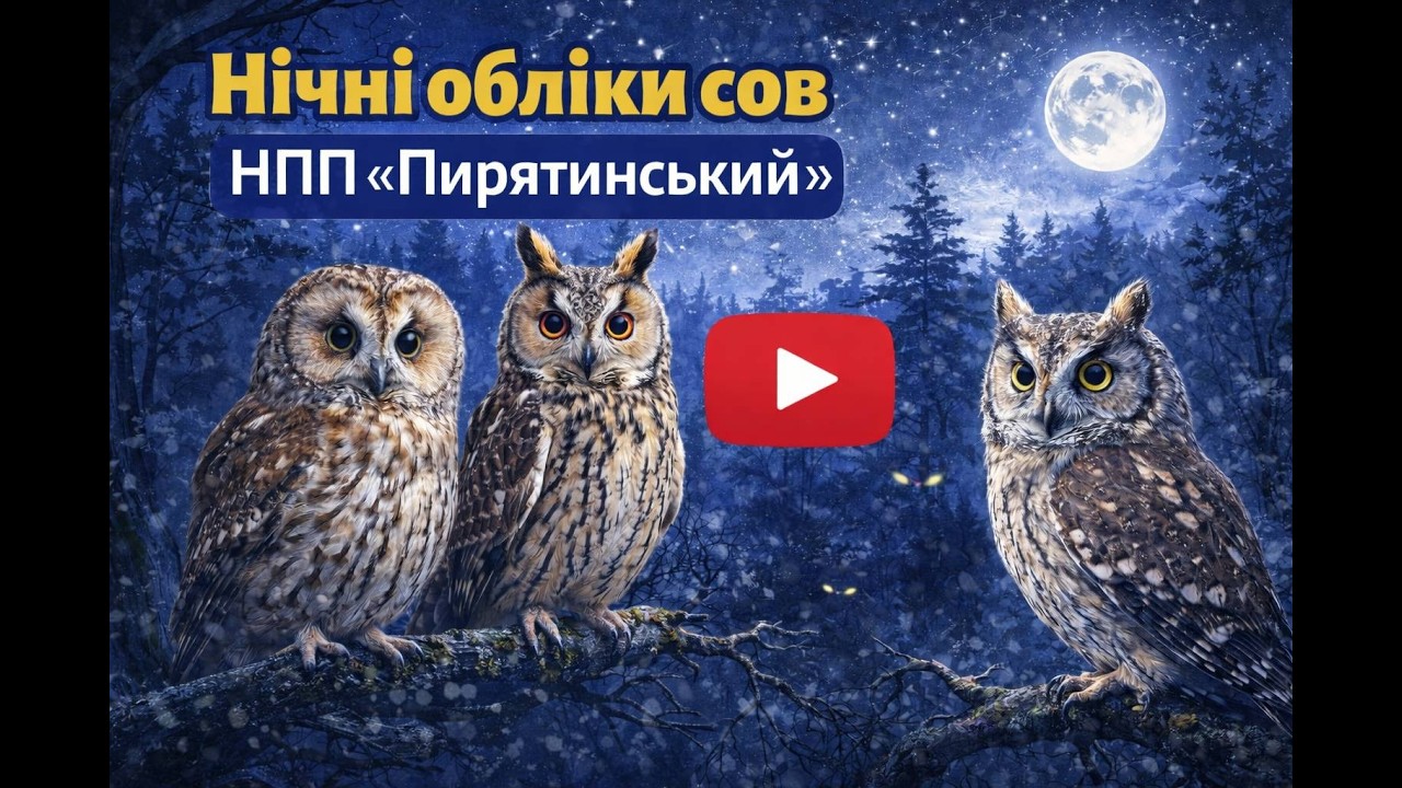 У пошуках сов серед ночі | Обліки в НПП «Пирятинський» та відгук сірої сови 🦉🌲