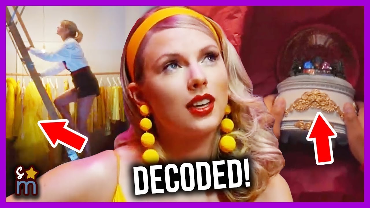 Taylor Swift Lover Music Video Decoded Easter Eggs Callbacks More
