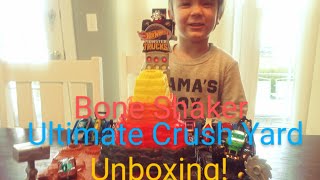 BONE SHAKER! Ultimate Crash Yard! UNBOXING! Hot Wheels Monster Truck Arena Smasher! #hotwheels BONE SHAKER! Ultimate Crash Yard! UNBOXING! Hot Wheels Monster Truck Arena Smasher! #hotwheels