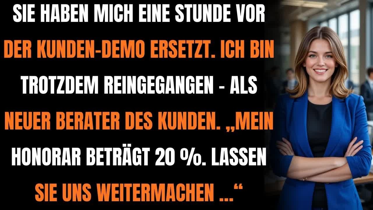 „Sie nahmen mir die Präsentation – also nahm ich ihnen den Kunden“