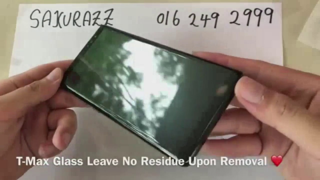 TMax Full Glue UV Tempered Glass for S9 S9Plus (Removal)