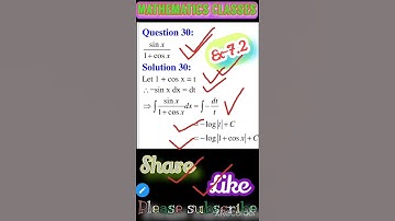 🙋Integration class-12 Ex-7.2 Q.no-30 N.C.E.R.T Trick👍