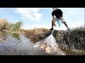 La ATARRAYA es un APAREJO MÁGICO que cuando lanzas al agua Pescas como este Hombre lo hizo