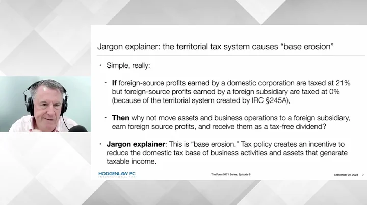 Form 5471: Global Intangible Low Taxed Income