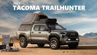 All-new 2024 Toyota Tacoma Trailhunter 💪 Debut with 33-Inch Tires and 326 Hybrid Ponies