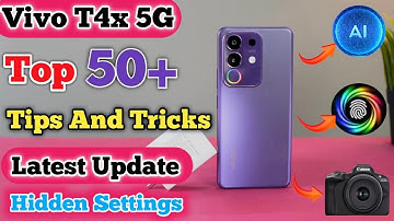 Vivo T4x 5G Tips And Tricks,Top 50+ Tips And Tricks,Vivo T4x Hidden Features, Smart Tips in Hindi