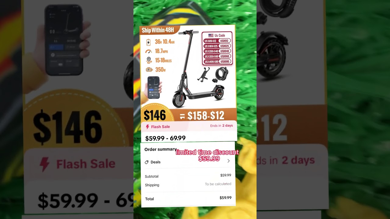 Don't Miss This Fun Electric Scooter Deal! 