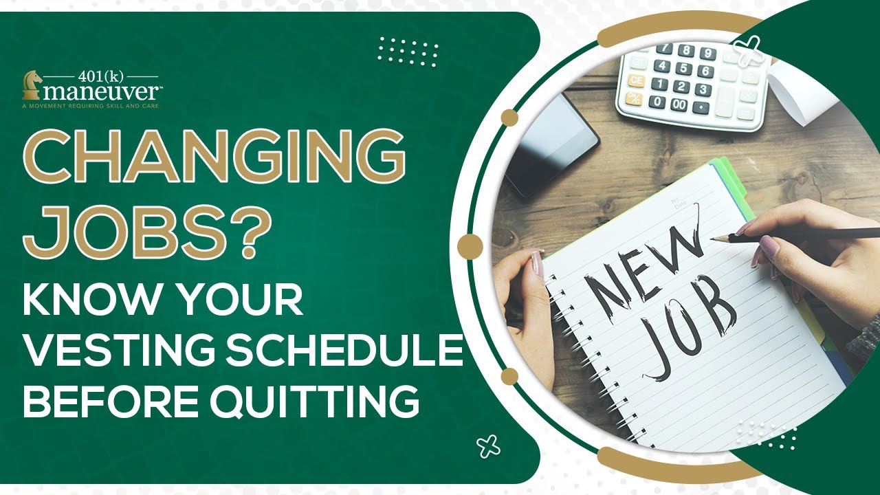 Changing Jobs? [Know Your Vesting Schedule before Quitting] YouTube
