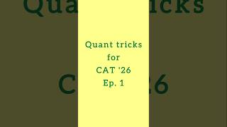 Factors of Co-Prime Numbers | Quant trick #cat2026