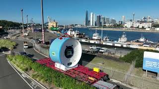 Tunnel Boring Machines arrive in Sydney, Australia - CPB Contractors