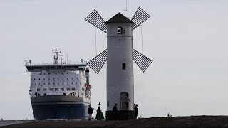Maiden call Finnfellow at Świnoujście | First test run for the new Finnlines route Świnoujście Malmö by inselvideo 1,888 views 8 months ago 1 minute, 21 seconds