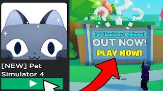 A *NEW* Pet Simulator Game Releasing VERY Soon???? 