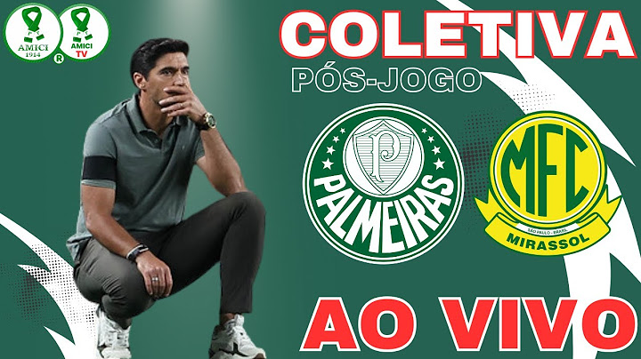 🔴AO VIVO | 🎤COLETIVA ABEL FERREIRA🎤  | ⚽PÓS-JOGO⚽ | PALMEIRAS x MIRASSOL | 🏆BRASILEIRÃO🏆