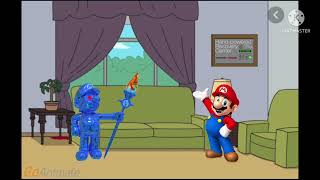 Shadow Mario gets grounded for nothing