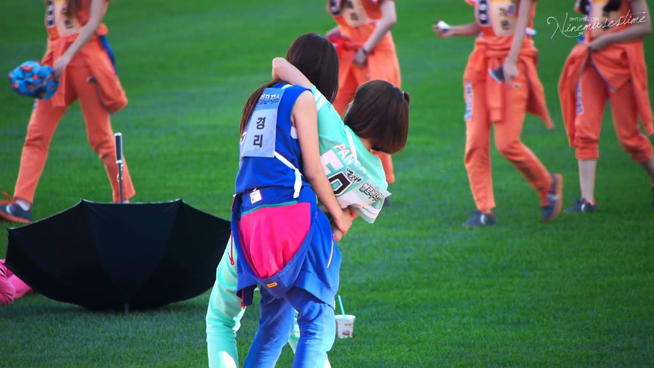 [fancam] 130903 아육대 나인뮤지스(nine muses)경리의 격한 우정