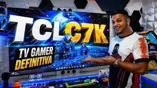 TCL C7K: A TV Gamer DEFINITIVA Para Quem Joga no PC, PS5 ou Xbox!