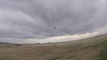 Eflite convergence hovering in airplane mode