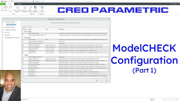 Creo Parametric - ModelCHECK Configuration - Setup (Part 1)