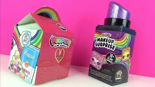 Rainbow Makeup Surprise Poopsie Slime Sürpriz Makyaj malzemeleri ile Slime yapımı ultra rare Unicorn