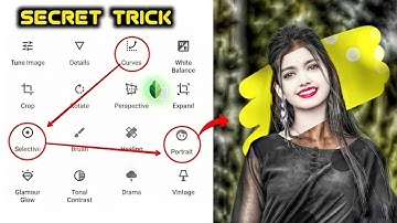 New Snapseed Face Smooth Photo Editing 2022 !! Background Colour Change Tricks 2022