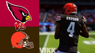 Cardinals vs Browns Week 9 Simulation (Madden 24 Exhibition)