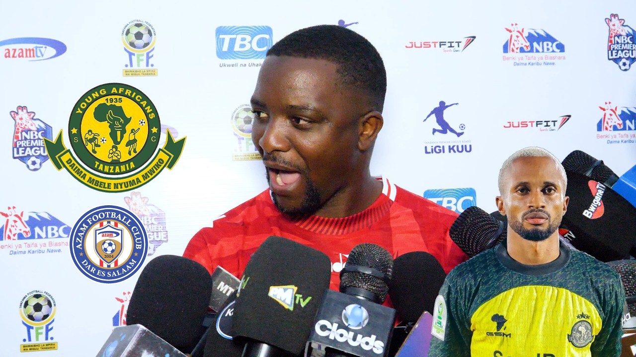 AHMED ALLY HAAMINI AZAM KAFUNGWA TATU NA YANGA / AZUNGUMZIA MBIO ZA UBINGWA BAADA YA MATOKEO