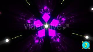 Neon Star VJ Loops Pack  Motion Graphics