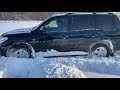 Land Cruiser 200 дизель по снежной целине