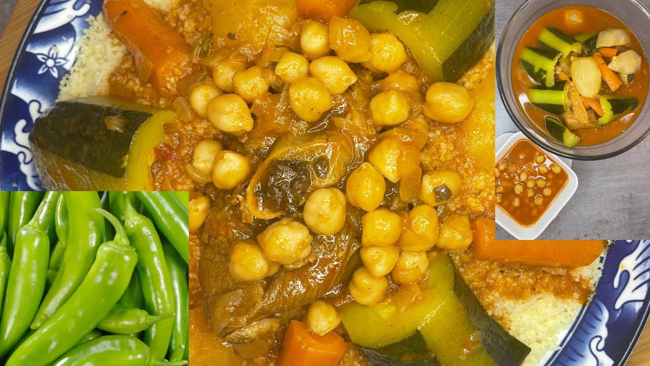 RECETTE DE COUSCOUS AGNEAU ET LEGUMES